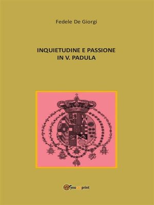 cover image of Inquietudine e passione in Vincenzo Padula
